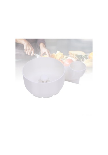 Konesam Otomatik Sebze Meyve Yıkama Sepeti, Hızlı Etkili Temizleme, Abs Malzeme, Küçük Ve Pratik, Beyaz Diğer