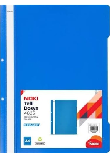 Noki Eko Telli Dosya Mavi 50 Li Paket