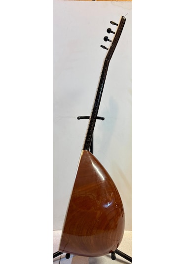 Artemis Tam Profesyonel Kısa Sap Oyma Maun Bağlama