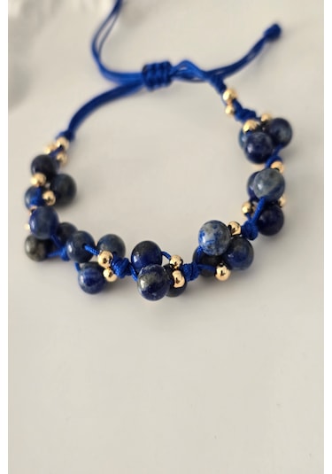 6 Mm Lapis Lazuli Doğaltaş Bileklik Lacivert
