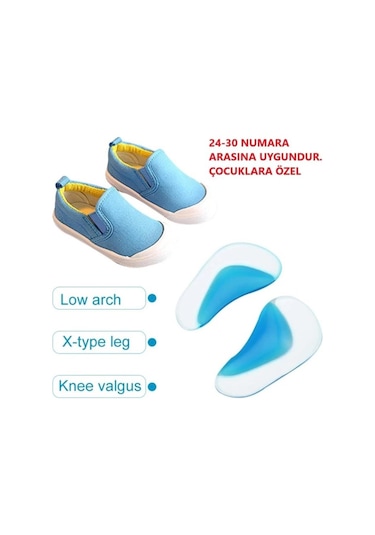 İçe Basma Düztabanlık Önleyici Arch Ark Desteği Çocuk
