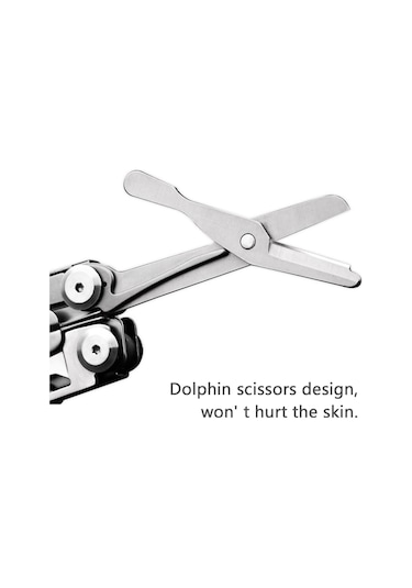 Xindoker Mavi Renkli Paslanmaz Çelik Ve Abs Malzemeli Katlanabilir Çok Amaçlı Alet Seti Açık Mavi