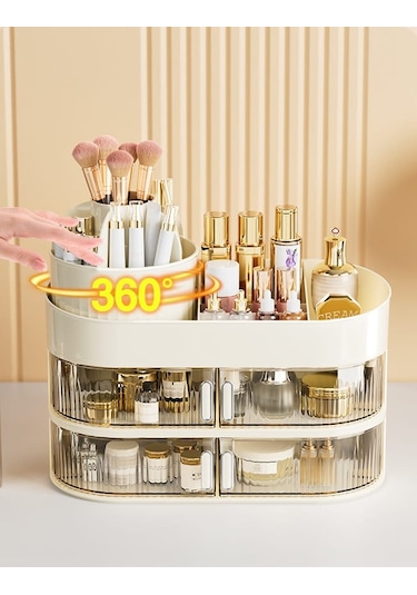 Çekmeceli Makyaj Kozmetik Takı Düzenleyici Organizer