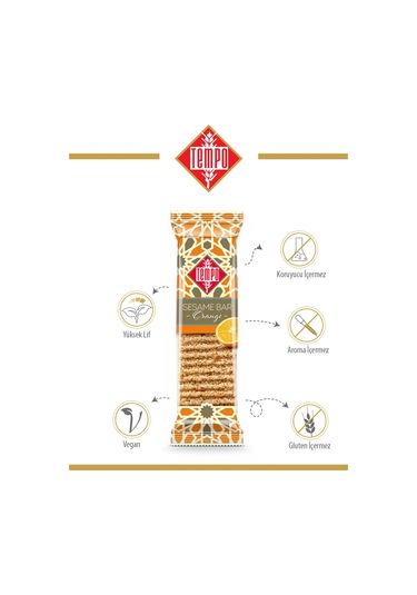 Zencefilli Susam Krokan 45 G X 12 Adet