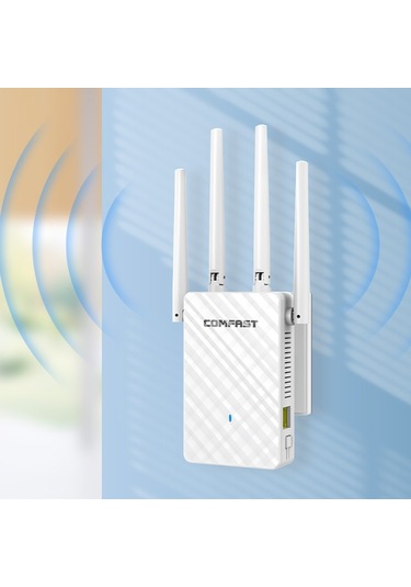Sones Comfast Cf-wr306s 300mbps Kablosuz Wifi Sinyal Amplifikatörü