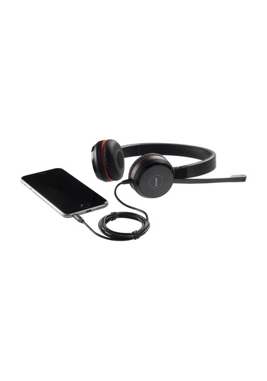 Jabra Evolve 30 II UC Optimized Stereo Kulak Üstü Çağrı Merkezi Kulaklığı