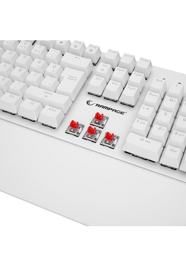Rampage KB-R86 Umbrea Rainbow Red Switch Full Mekanik Klavye