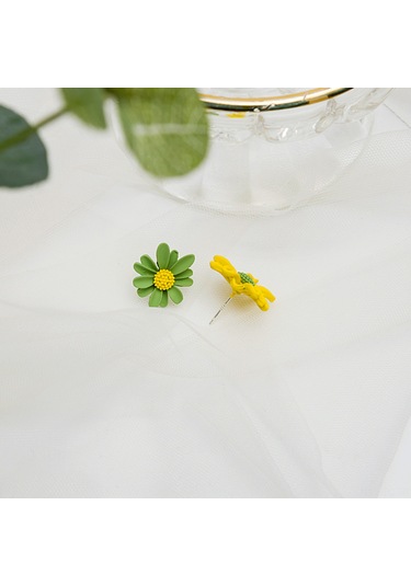 Skycity Şık Alaşımlı Küpe, 7x1.7 Cm, Opp Poşet Paket Özel Ambalaj Seçeneği Diğer Çok Renkli