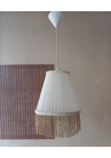 N-17 Krem Organze Yatak Odası Çocuk Ve Bebek Odası Avize Krem