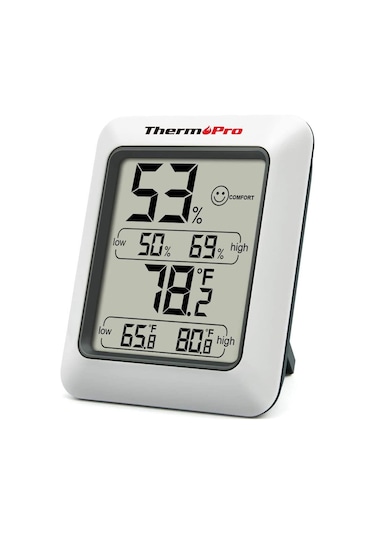 ThermoPro TP50 Termometre İç Mekan Dijital Sıcaklık ve Nem Ölçer