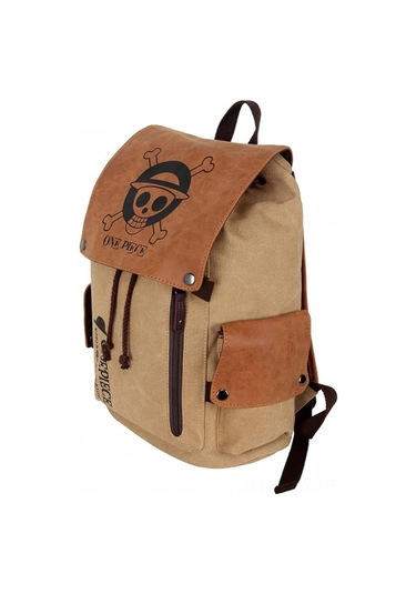 Tenfowee Su Geçirmez Ve Hafif Okul Çantası: Laptop Ve Kamp Malzemeleri İçin Geniş Cepli One Piece Luffy Sırt Çantası Çok Renkli
