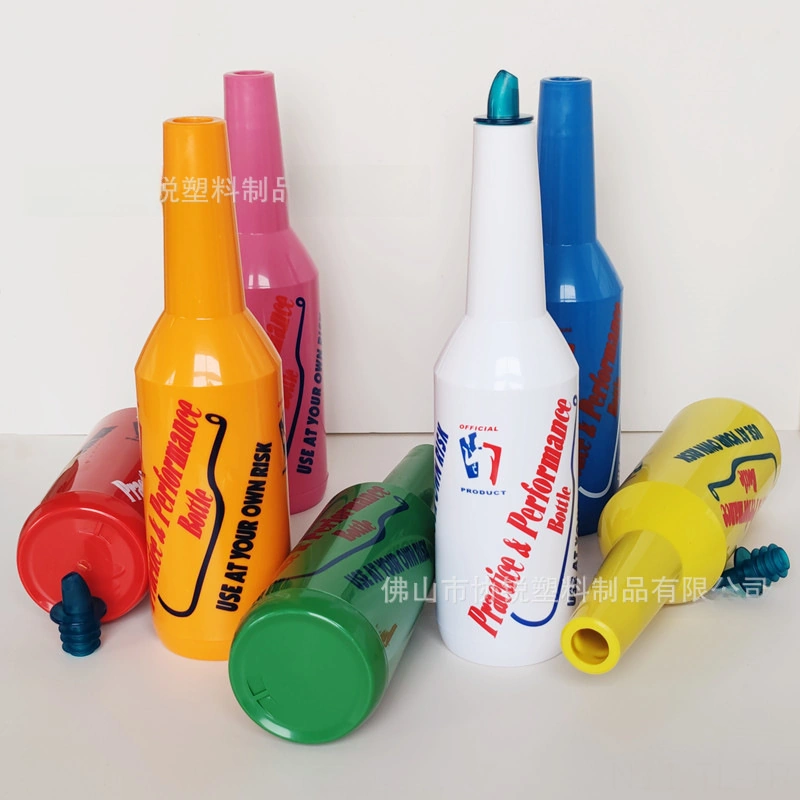 Hombey Bartender İçin Yeşil Plastik Uygulama Şişesi - Bar Alatları, Mixoloji Egzersiz, Dayanıklı Ve Temizlenmesi Kolay