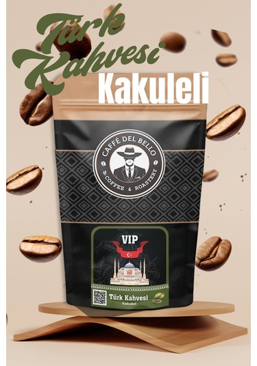 Caffe Del Bello Kakuleli Öğütülmüş Vip Türk Kahvesi 500 G