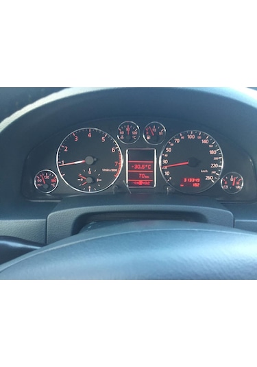 Audi Krom Gösterge Halka Çerçeve Seti A4 A3 B5 A6 C5