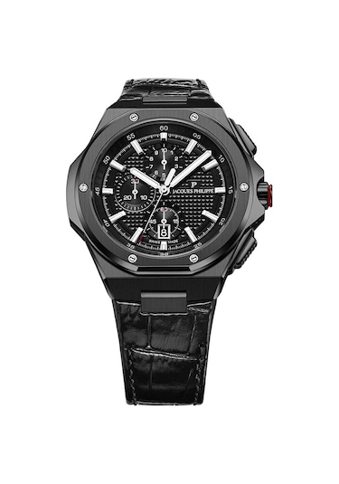 Jacques Philippe Jpqgc488317xs Erkek Kol Saati Ve Yedek Kordon Siyah