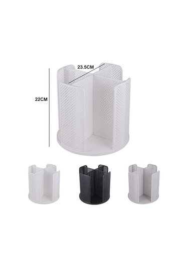 Dancemonkey Masaüstü Döner Izgara Tek Kullanımlık Kağıt Bardak Rafı Gri, Pratik Tasarım Diğer