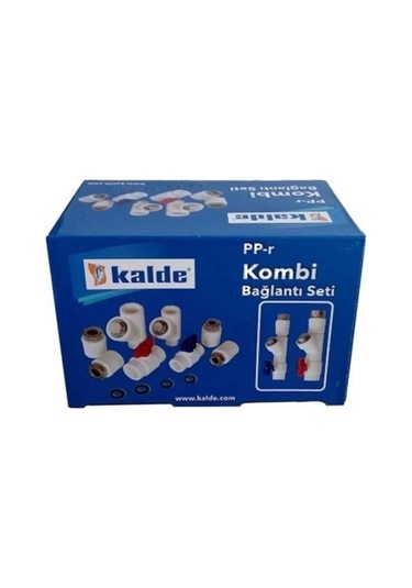 Kombi Alt Bağlantı Seti Dirsekli 8,li