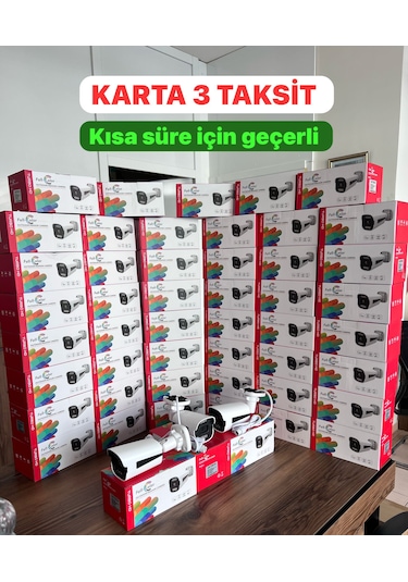 5 Mp Sesli İp Metal Kasa Poe Kamera