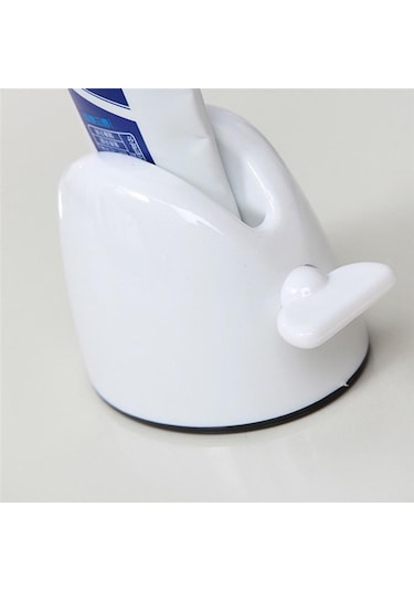 Beyaz Banyo Sıkacağı Diş Macunu Dispenseri Krem Tüp Sıkma Dispenseri Ev Banyo Aksesuarları Beyaz