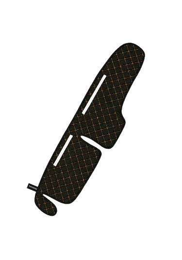 Tofaş Şahin Doğan Kartal İçin Alçak Ön Göğüs Kapitone Torpido Örtüsü Kaplama Ve Koruma Kılıfı Siyah - Bej