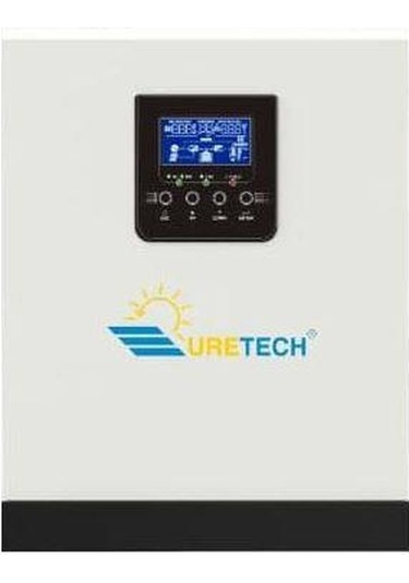 Uretech 3kva 2400 Watt 24v Tam Sinüs Akıllı Mppt 40a İnverter