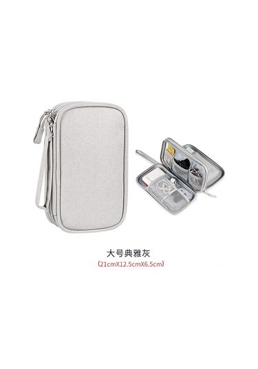 Yifomall Büyük Boylu Zeki Gri Switch Saklama Çantası - Dayanıklı Kumaş, Yumuşak Dokuma, Pratik Temizleme, Modern Tek Renk Tasarım