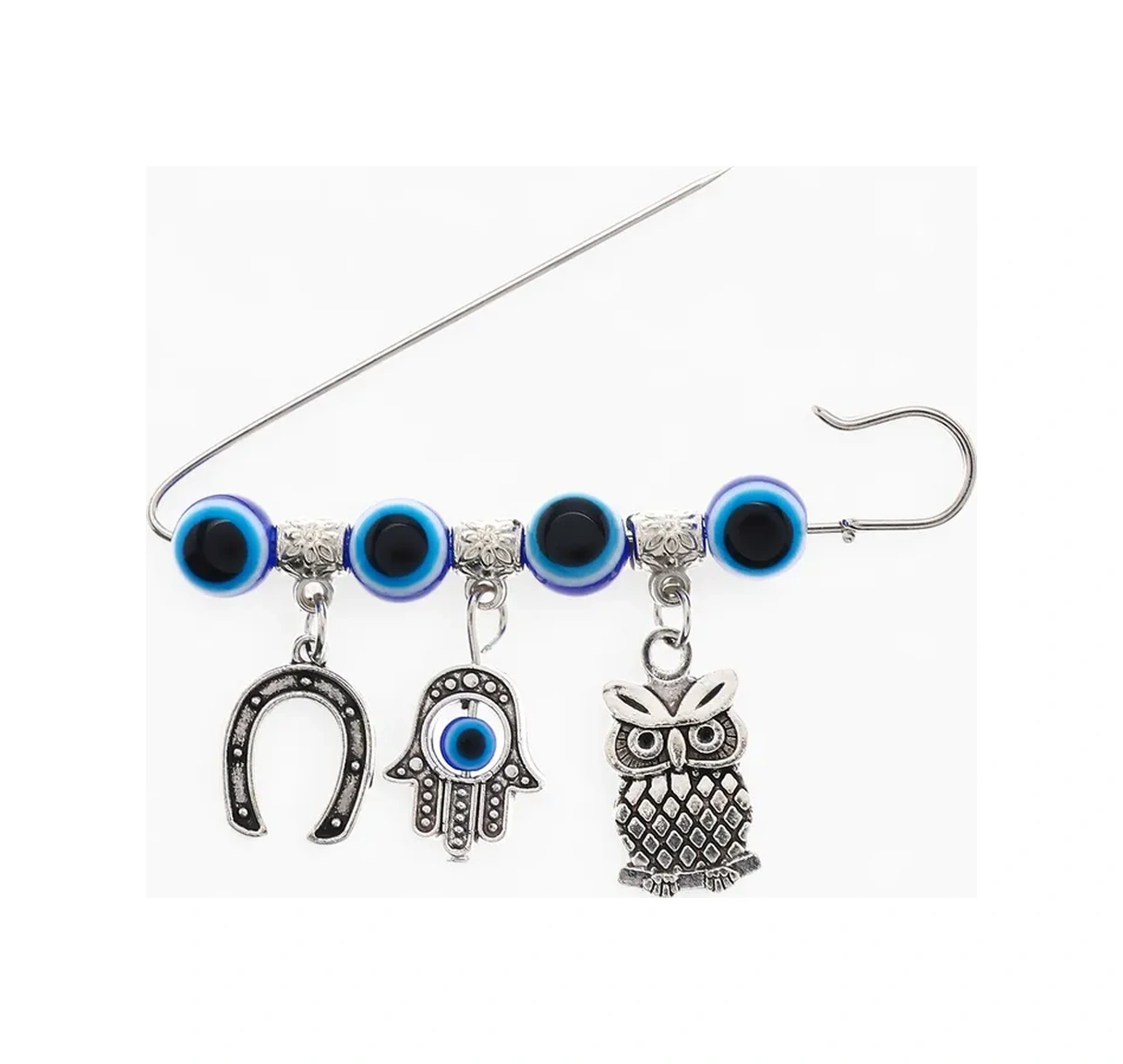 Queen Fair Dekoratif İğne Nazar Kurdu Koruyucu 16515141 Mavi