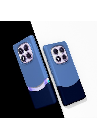 Mobilteam Redmi Note 14 Pro 4g Kılıf Mıknatıslı Duble Kapak - Lacivert Lacivert