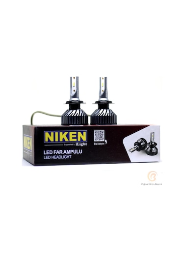 Niken Pro Serisi Flip Led Xenon Zenon H7 6500K - Slim Fan 127130227075