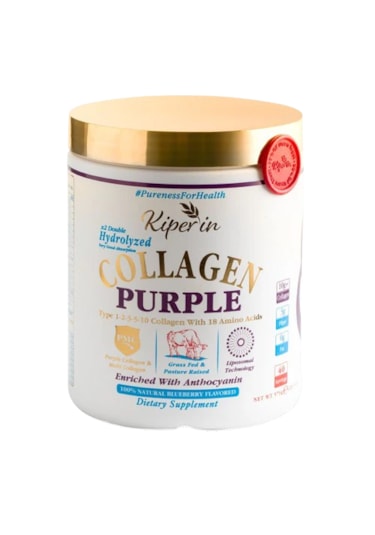 Kiperin Purple Çoklu Kolajen Peptitleri içeren Lipozomal Mor Kolajen 576 ﻿﻿ML