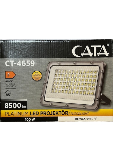 Cata Ct-4659 100w 6500k Beyaz Işık Led Projektör 4 Adet
