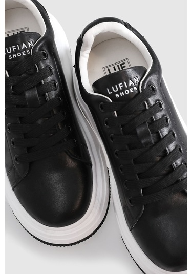 Lufian Adel Kadın Sneaker Ayakkabı Siyah Siyah 121230017100100 Siyah