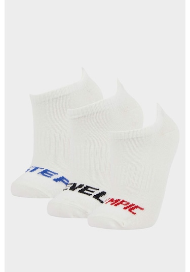 Defacto Erkek Çocuk 3lü Pamuklu Kısa Spor Çorap F4696a8nswt1 Beyaz Defacto Erkek Çocuk 3lü Pamuklu Kısa Spor Çorap F4696a8nswt1 Beyaz