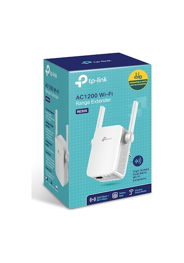 TP-Link RE305 AC1200 1200 Mbps 5 GHz Dual Band Menzil Genişletici