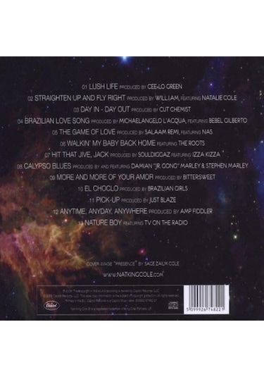 Nat "King" Cole - Re: Generations CD