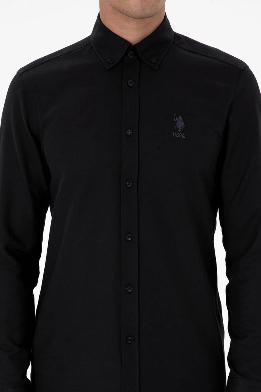 U.s. Polo Assn. Nova025k Siyah Erkek Gömlek 2225592 Siyah