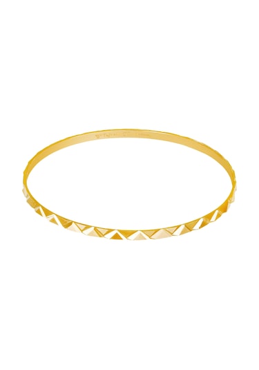 10 Gr Gram 22 Ayar İşçiliksiz Üçgen Bilezik