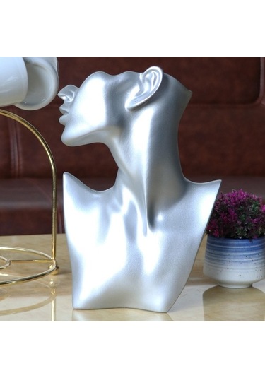 Trendooze Vitrin Tutucu Stili Sergileme Reçine Reçine Mücevher Malzeme L Kolye Gümüş A-l Fb