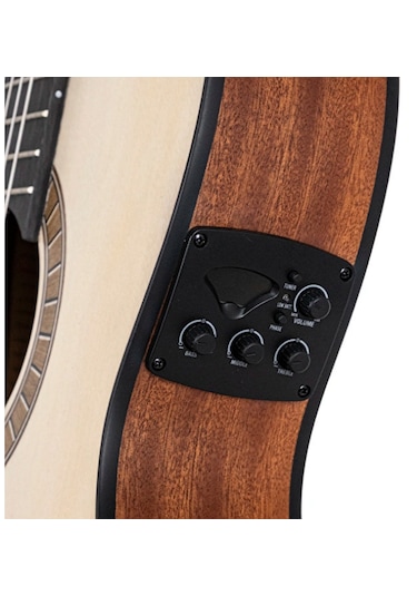 Martinez Mp 5 Cet Lh Solak Elektro Klasik Gitar Natural
