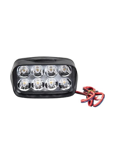 İth-8led Motosiklet Sis Farı 8 Ledli 12v Tekli