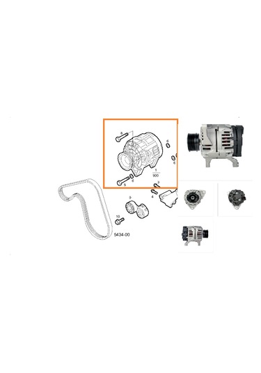 Iveco, Daıly Alternatör, 90a