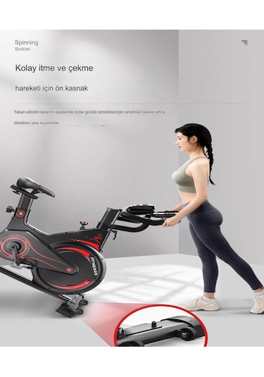 Reidan Pb-02 Manyetik Kondisyon Bisikleti Egzersiz Ev Koşu Bisikleti