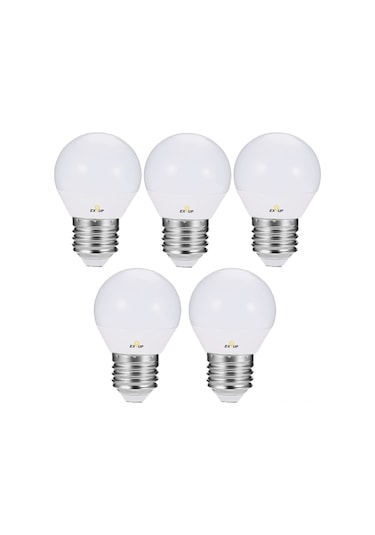Xindoker E27 7w Led Iç Mekan Ampulleri, 220-240v Beyaz Işık, 270 Derece Açı, 5 Adet Paket - Yumuşak Işık Ve 30.000 Saat Ömür