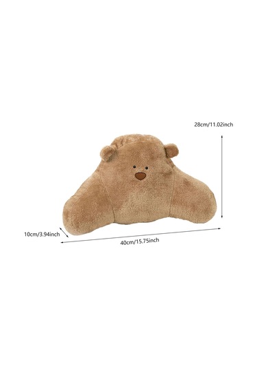 Suntek Araba Bel Yastığı Nefes Alabilen Yumuşak Sırt Kahverengi Diğer