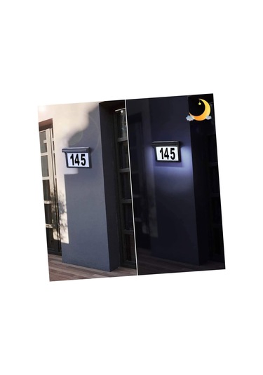 Güneş Kapısı Işık Saatleri Ev Dekoru Güneş Numaraları Adres Plaklar Aydınlatılmış Oluk Dekorasyonu Diğer