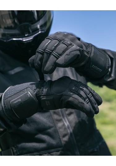 Oj Hıdeaway Siyah Kışlık Korumalı Uzun Eldiven S