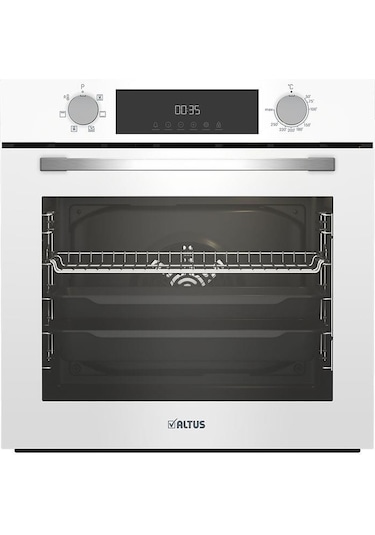 Altus ALA 322 W Turbo - ALA 159 GWH - ALA 535 HW Beyaz Cam Ankastre Set + Çelik Kettle