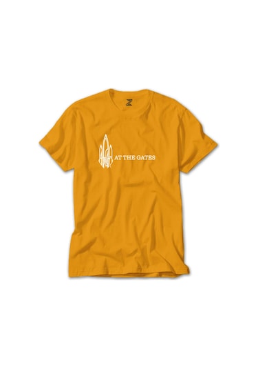 At the Gates Logo Sarı Tişört