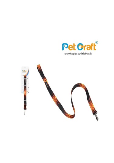 Petcraft Gezdirme Kayışı Tasma Kemer Xl Kırmızı - Sarı
