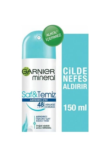 Anti - Perspirant Kadın Deodorant - Saf & Temiz 150 Ml 3600542035132